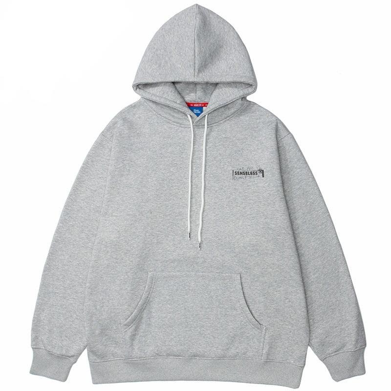 Love With You Hoodie front grey