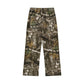 Embroidery Camouflage Cargo Pant
