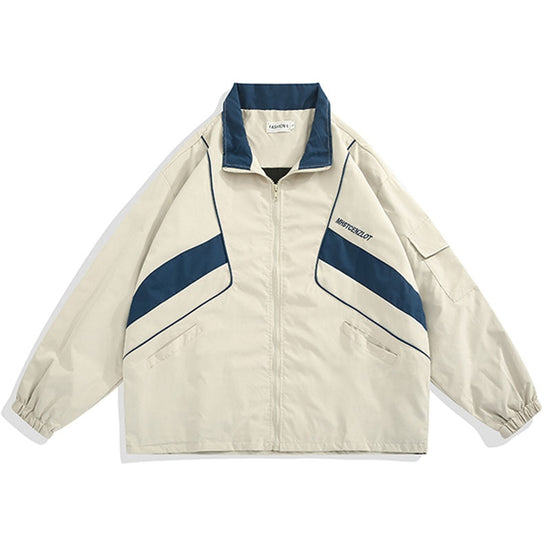 Patchwork Varsity Jacket – Haruja
