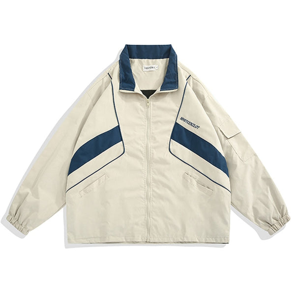 Patchwork Varsity Jacket – Haruja