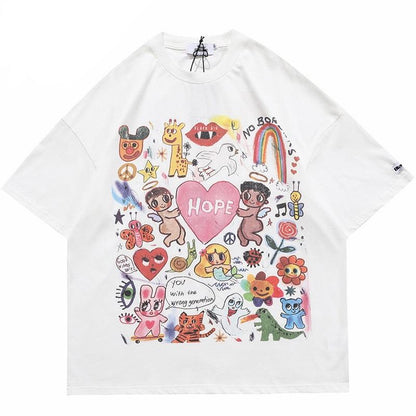 haruja hope white tee
