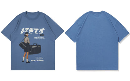 haruja japanese girl tee 